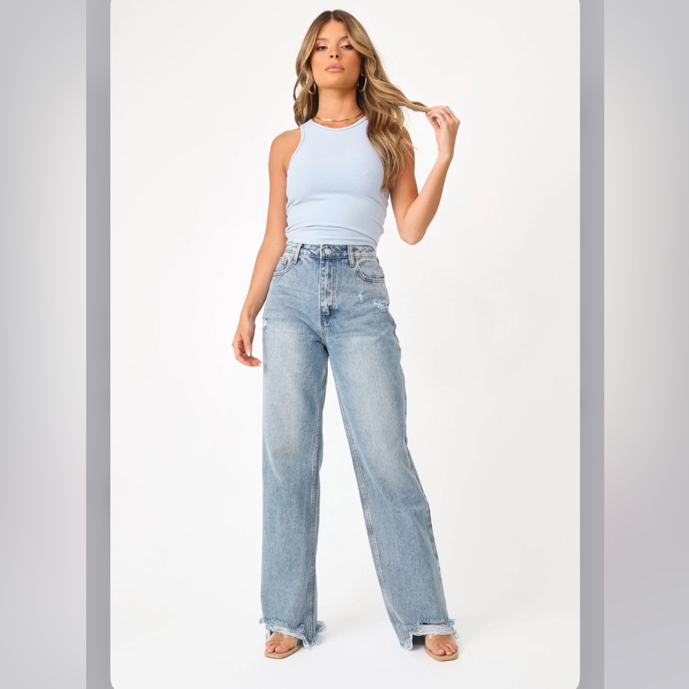 Kittenish Daisy Denim Jeans